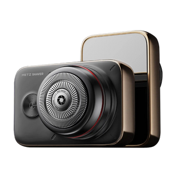 Metz Camerist Electric Shaver Titanium Gold