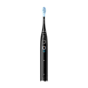 Oclean X Pro 20 electric toothbrush on a white background - Black